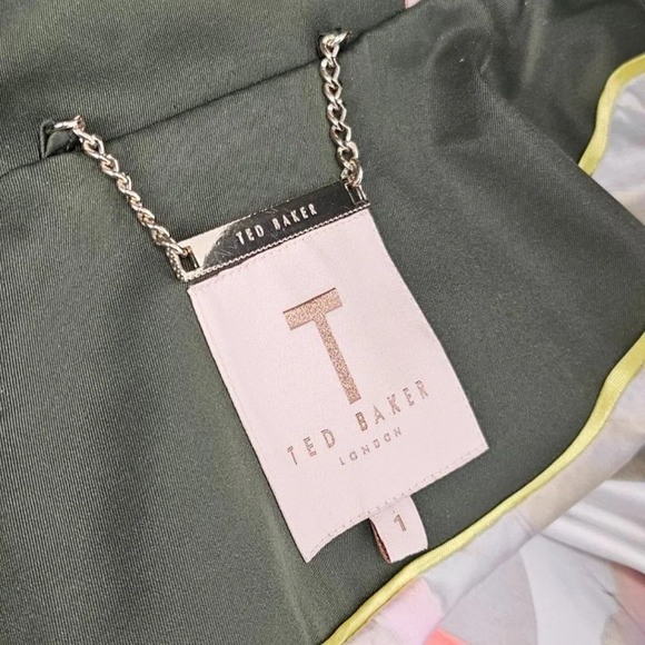 Ted Baker Women's Jaylene Lightweight Hooded Parka Utility Size 1 US Size 4 - Picture 11 of 13